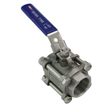 Chinese factory stainless steel ball valve 3pc 316